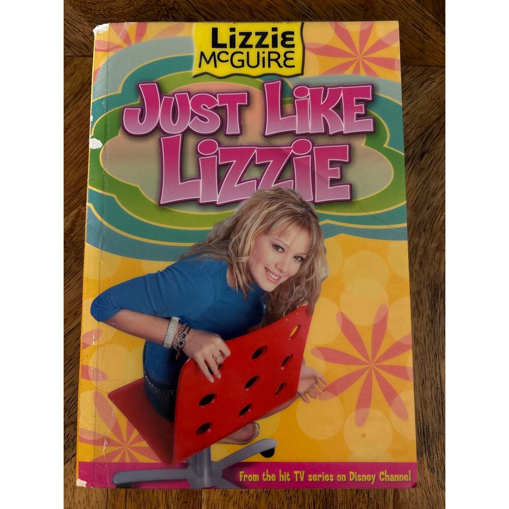 Lizzie McGuire Just Like Lizzie book Disney channel Kidcore 2003 Y2K